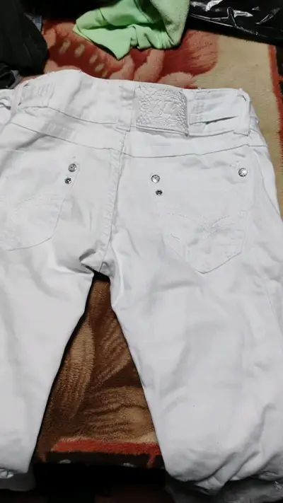Jeans blancos para mujer Katto Jeans - miniatura 2