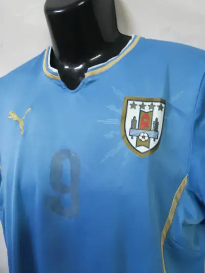 Camiseta de fútbol Uruguay Puma celeste TALLA M - miniatura 2