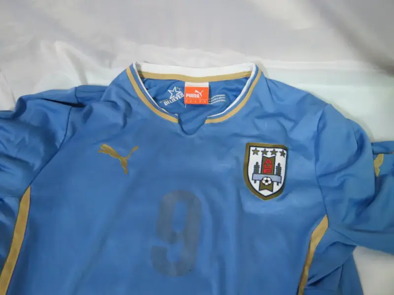 Camiseta de fútbol Uruguay Puma celeste TALLA M - 6