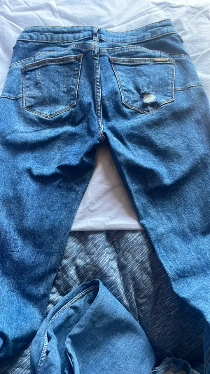 Jeans desgastados de mujer Mango - 3