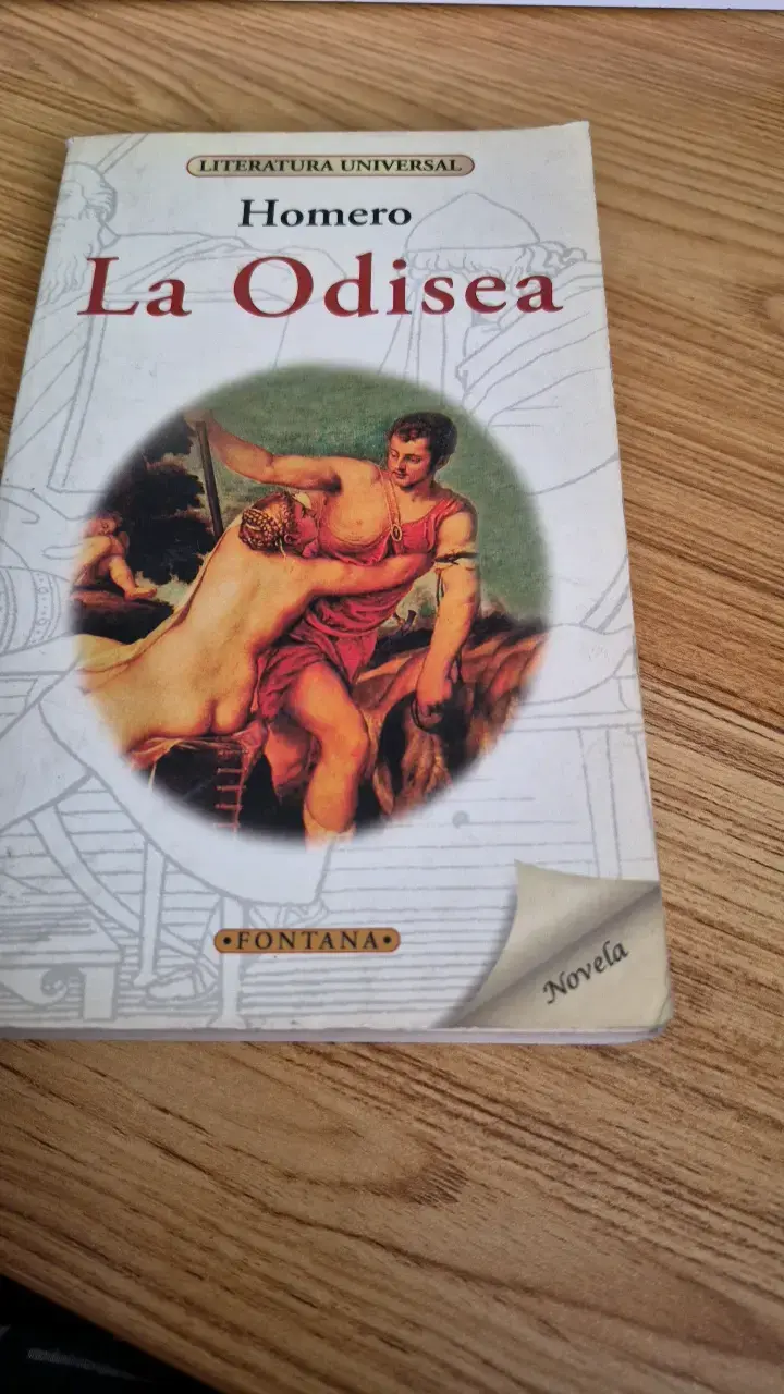 Libro La Odisea de Homero Edición Fontana - 1