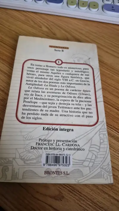 Libro La Odisea de Homero Edición Fontana - miniatura 3