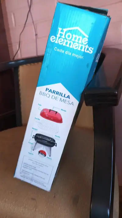 Parrilla BBQ de Mesa Home Elements roja - miniatura 1