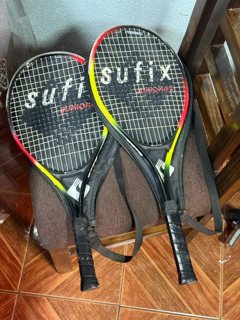 Raquetas de tenis junior Sufix con fundas - 1