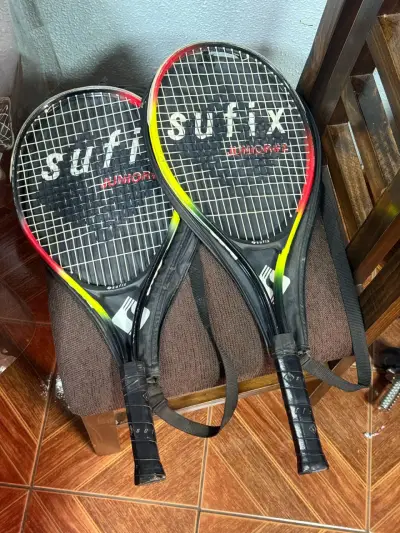 Raquetas de tenis junior Sufix con fundas - miniatura 1