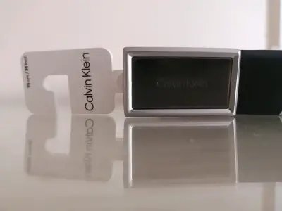 Cinturón Calvin Klein Negro 95 cm, original nuevo - miniatura 2