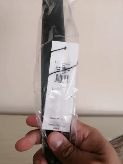 Cinturón Calvin Klein Negro 95 cm, original nuevo - miniatura 6