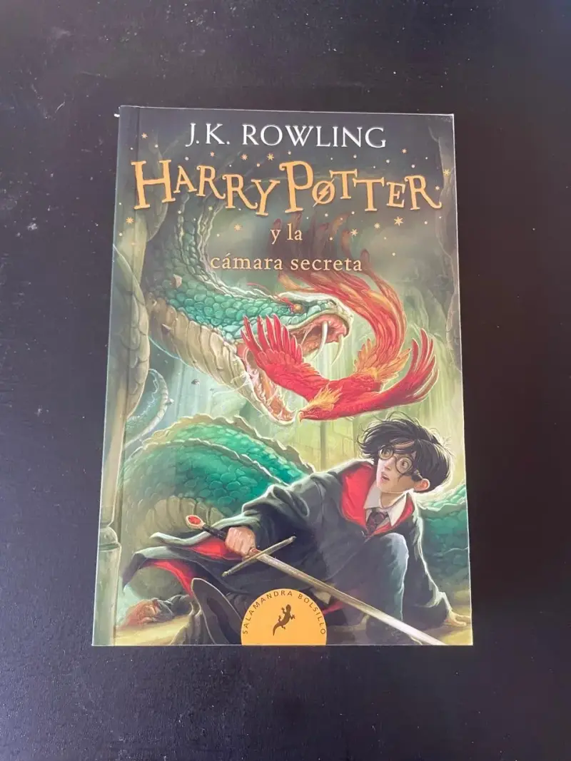 Libro Harry Potter y la Cámara Secreta de J.K. Rowling - 1