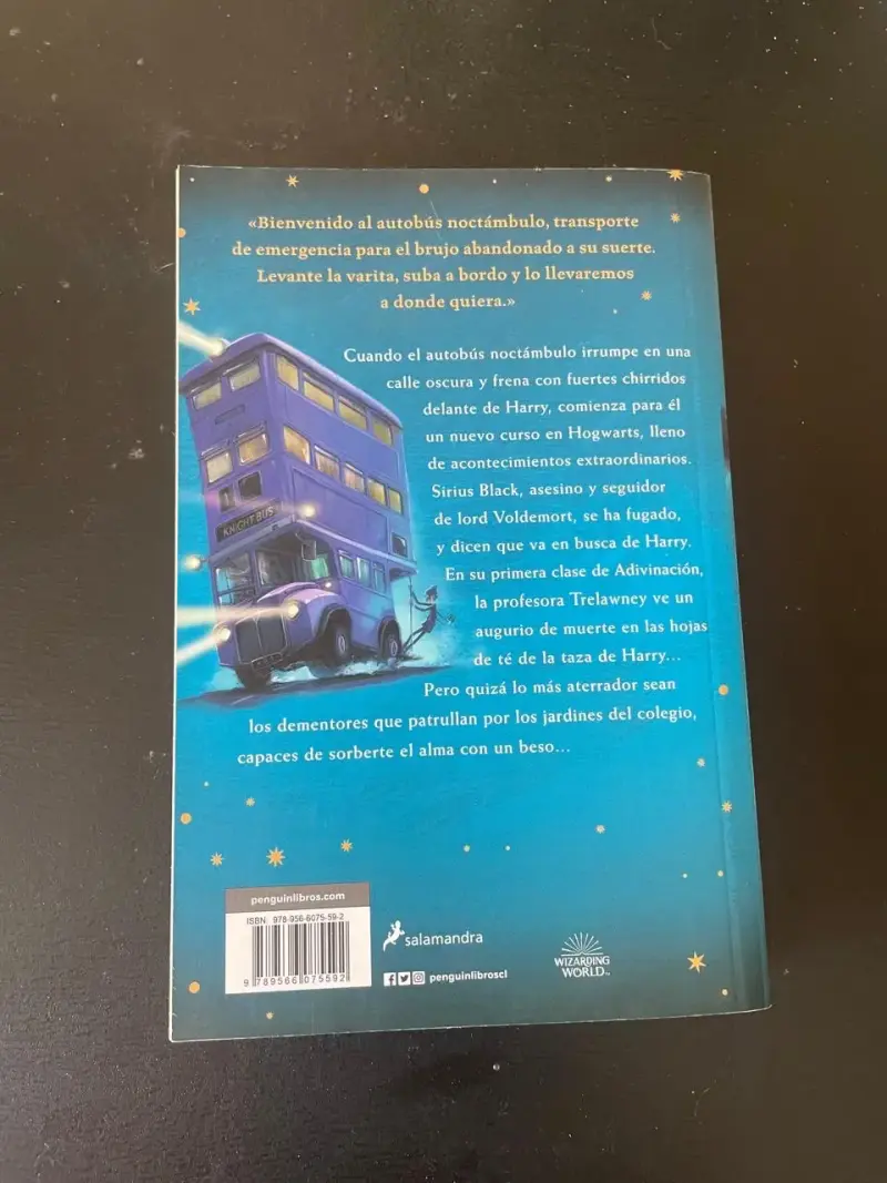 Libro Harry Potter y el Prisionero de Azkaban de J.K. Rowling - 3