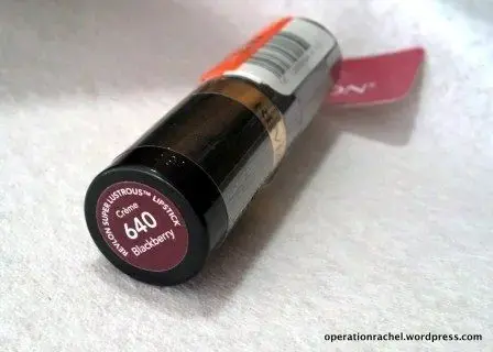 Labial Revlon Super Lustrous Black Cherry 640 - 1