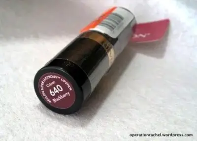 Labial Revlon Super Lustrous Black Cherry 640 - miniatura 1