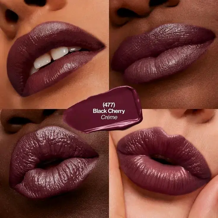 Labial Revlon Super Lustrous Black Cherry 640 - 4