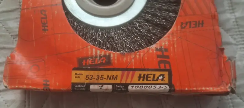 Cepillo circular de alambre Hela 53-35-NM - 2