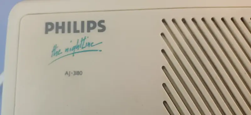 Radio reloj despertador Philips vintage 1988 - 2