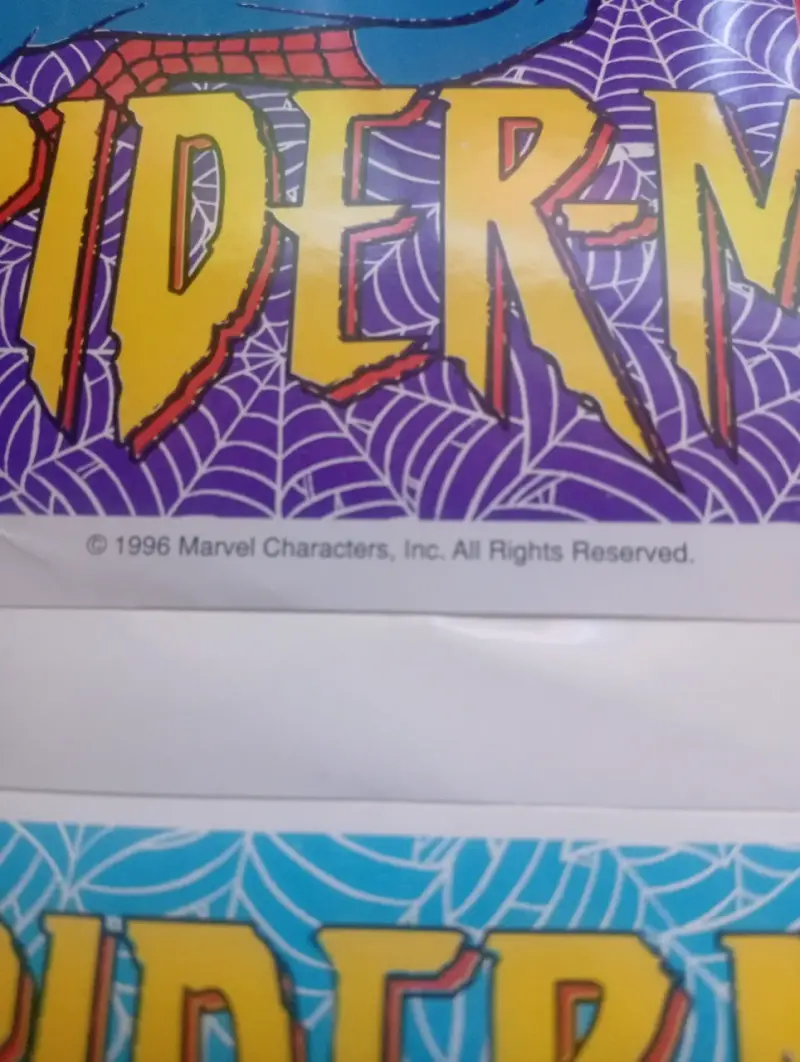 Pegatinas de Spider-Man Otto kraus  Marvel 1996 - 2