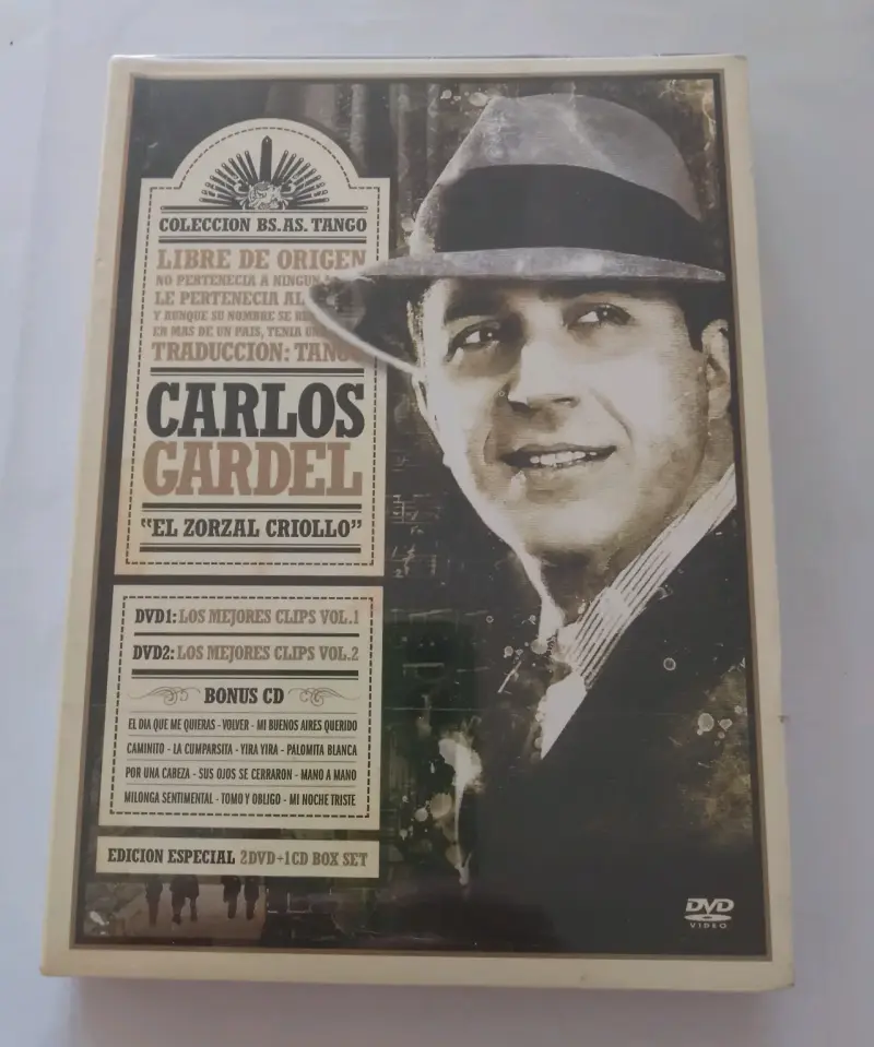 Pack dos DVDs + CD Carlos Gardel - 1