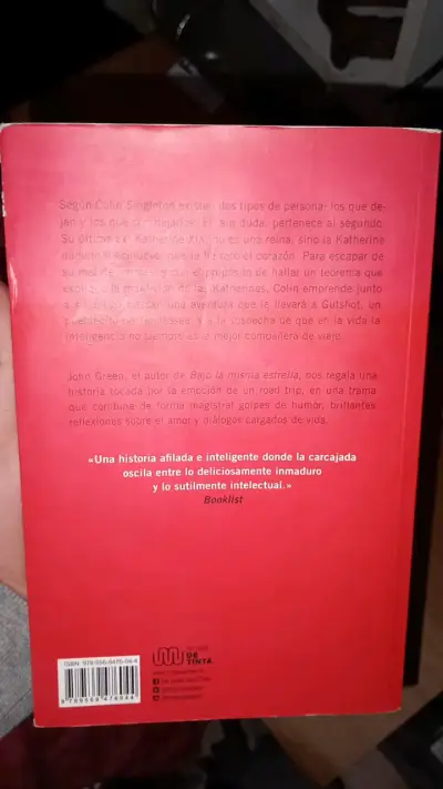 Libro El Teorema Katherine de John Green - miniatura 2