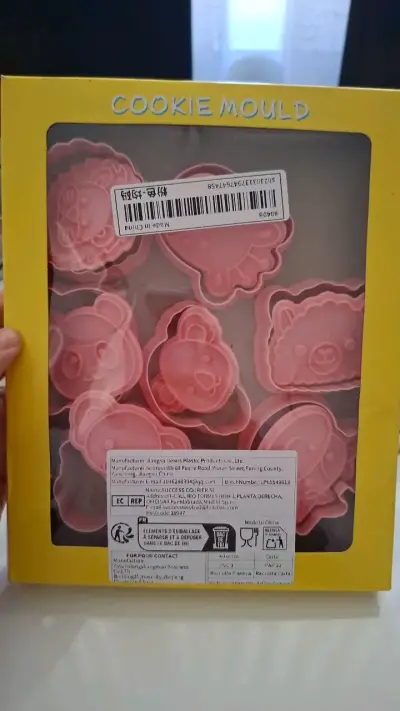 Moldes para Galletas de Animales Rosados - miniatura 1