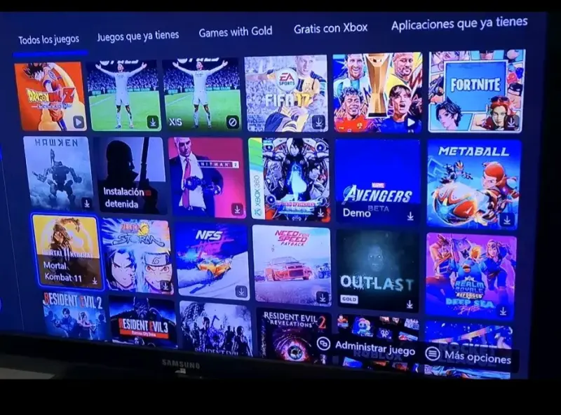 Consola de videojuegos con juegos digitales - 4