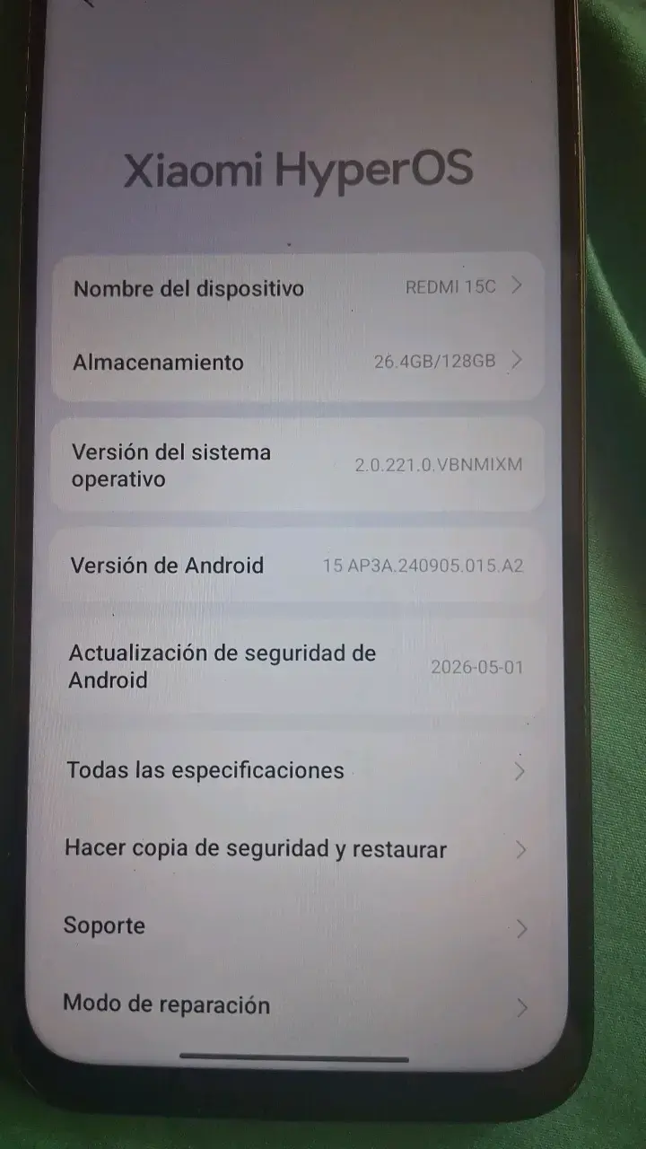 Celular Redmi 15C - 4