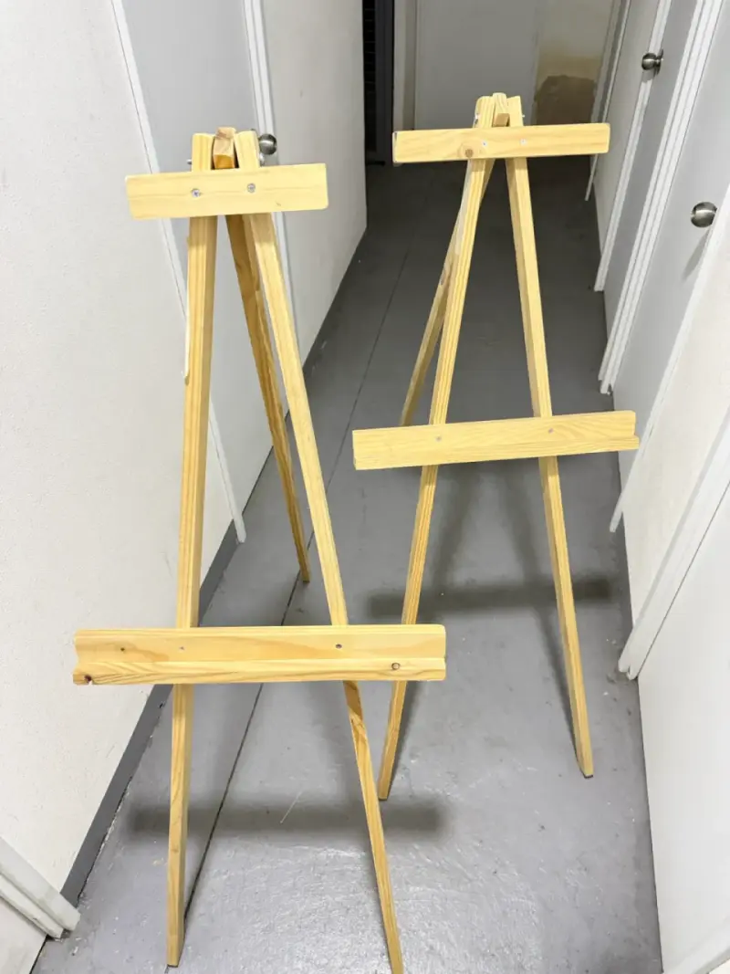 Caballete de Madera para Pintura - 1