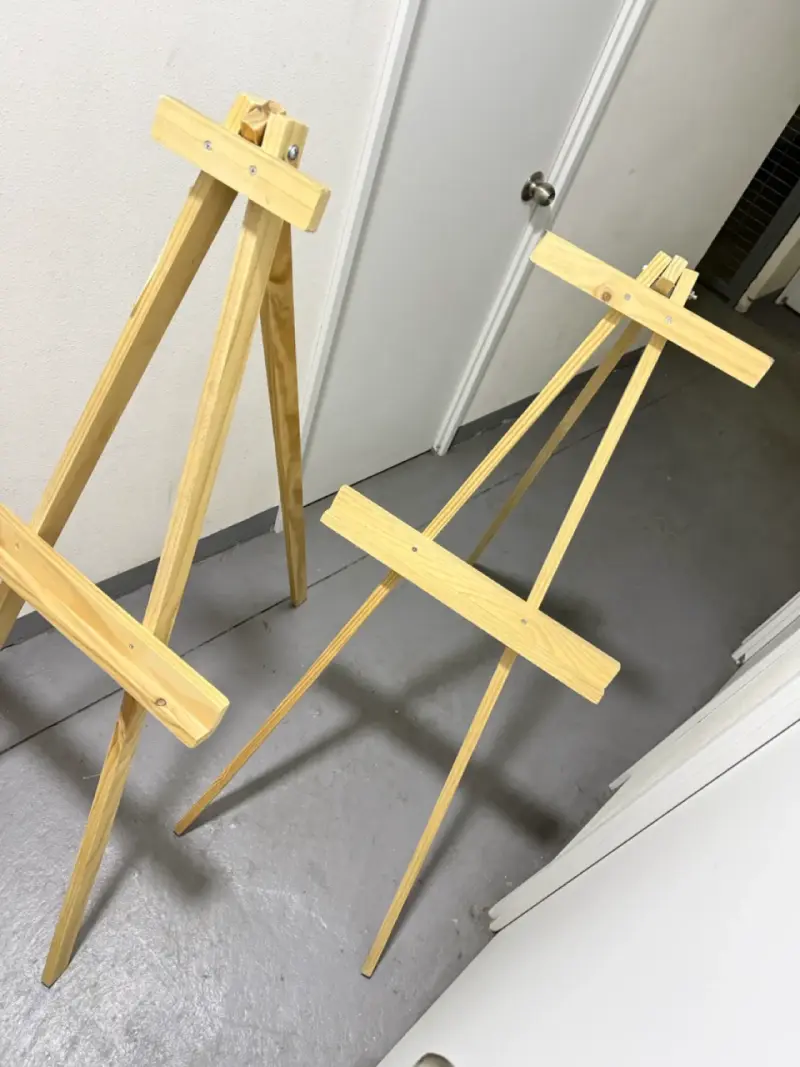 Caballete de Madera para Pintura - 2