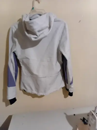 Chaqueta deportiva blanca con capucha Le Coq Sportif - miniatura 12