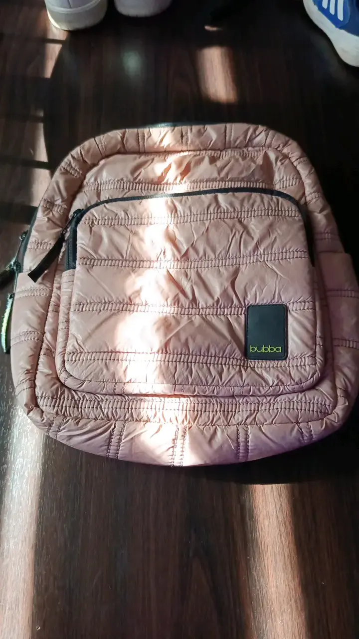 Mochila Bubba acolchada color rosa - 1