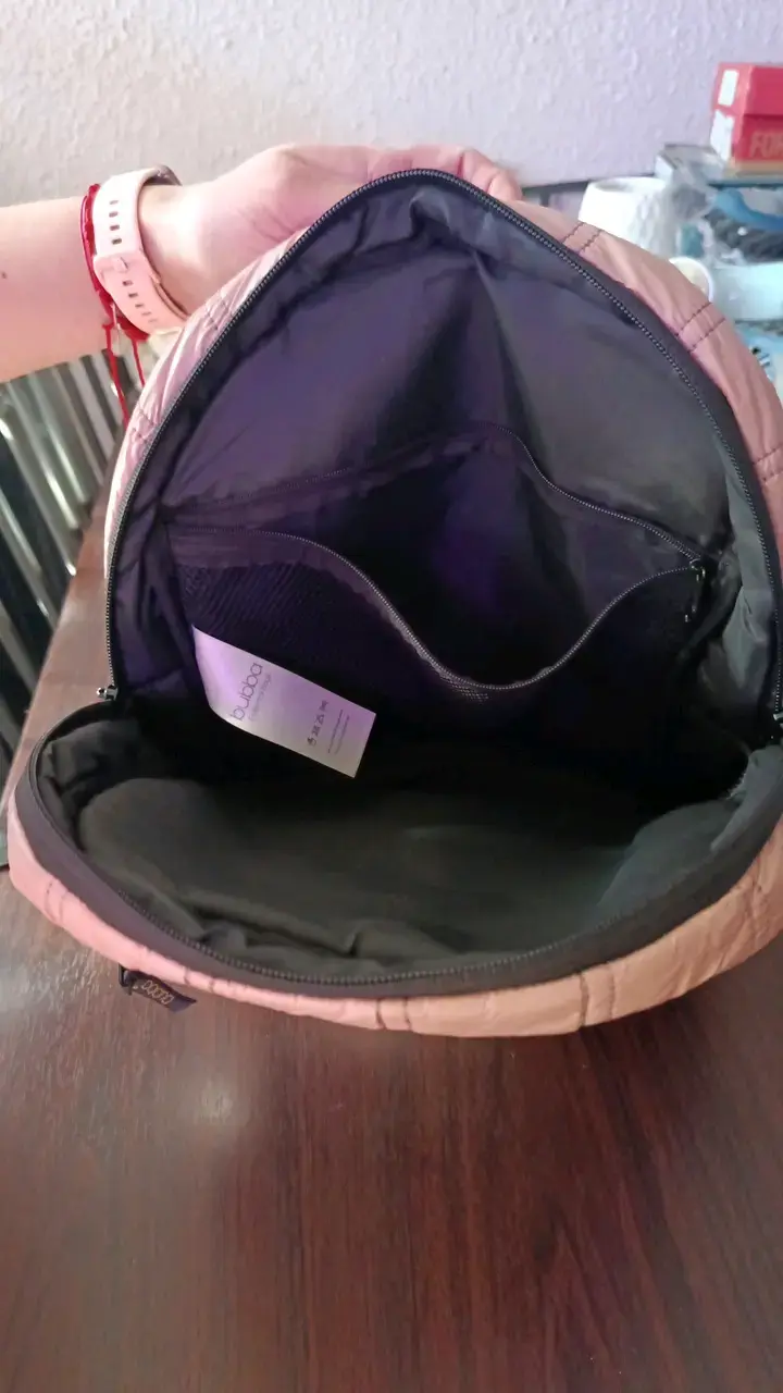 Mochila Bubba acolchada color rosa - 5