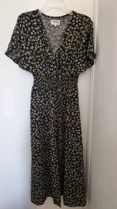 Vestido largo floral Cherokee talla M/L - miniatura 1