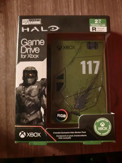 Disco Duro Externo Seagate Halo 2TB para Xbox - miniatura 1
