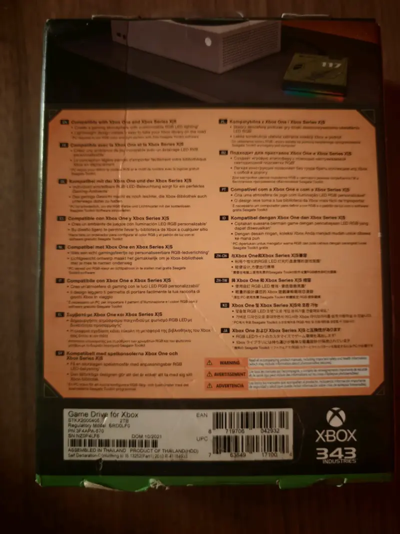 Disco Duro Externo Seagate Halo 2TB para Xbox - 2