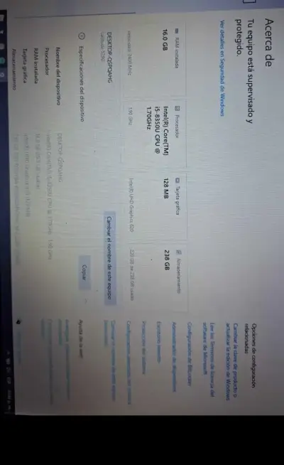 Laptop Dell latitude 5290 16gb ram + cargador - miniatura 1