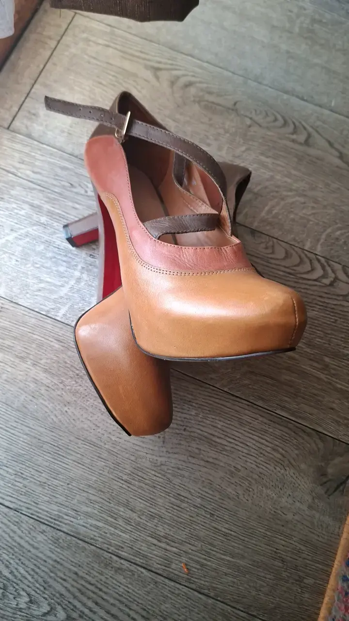 Zapatos de tacón alto multicolor para mujer - 6