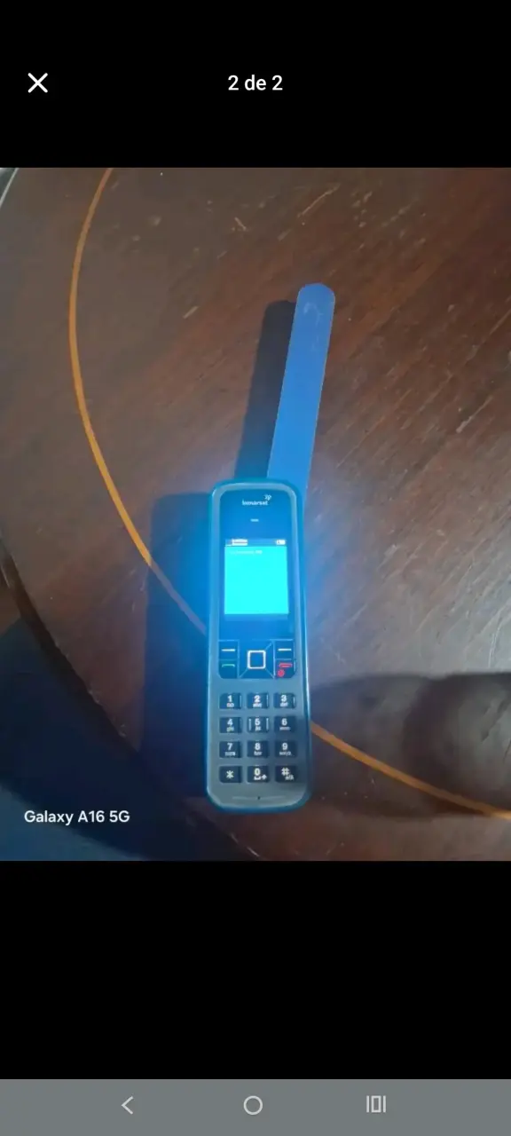 Teléfono satelital Inmarsat IsatPhone 2 en buen estado - 1