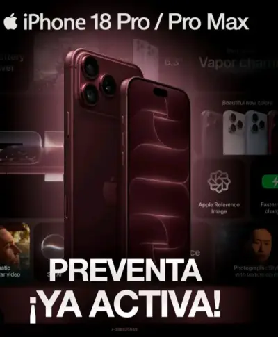Preventa iPhone 18 Pro Max 256GB - miniatura 1