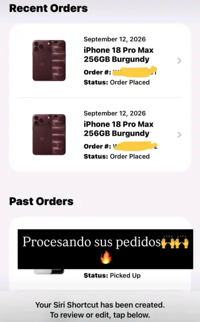 Preventa iPhone 18 Pro Max 256GB - miniatura 2