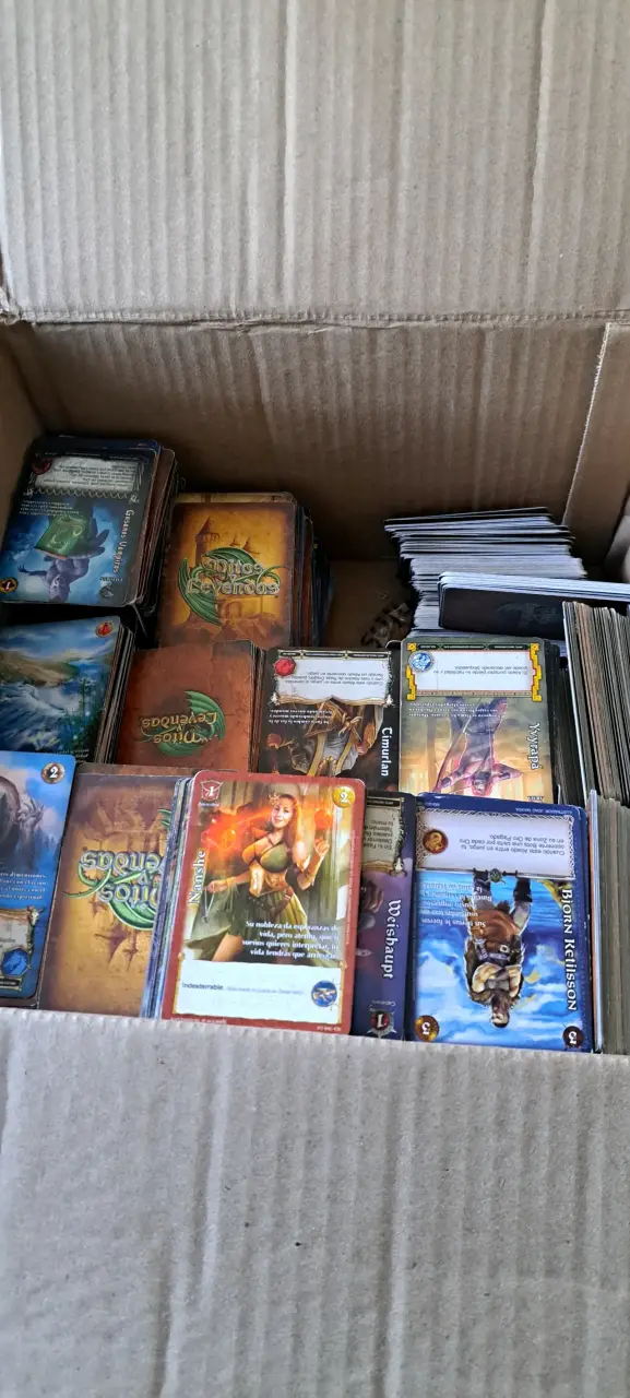 Colección de cartas Mitos y Leyendas - 3
