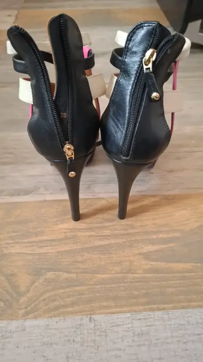 Sandalias de Tacón Alto Multicolor para Mujer - miniatura 3