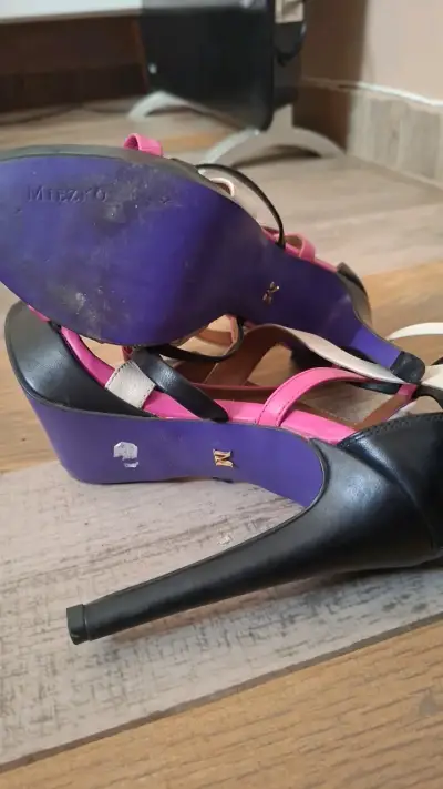 Sandalias de Tacón Alto Multicolor para Mujer - miniatura 6