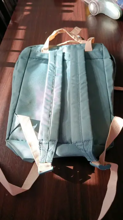 Mochila azul Saxoline con correas ajustables - miniatura 3