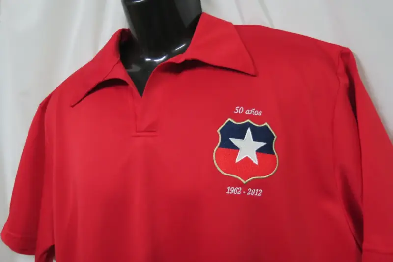 Camiseta Oficial Mundial de Fútbol Chile 1962 XL - 4