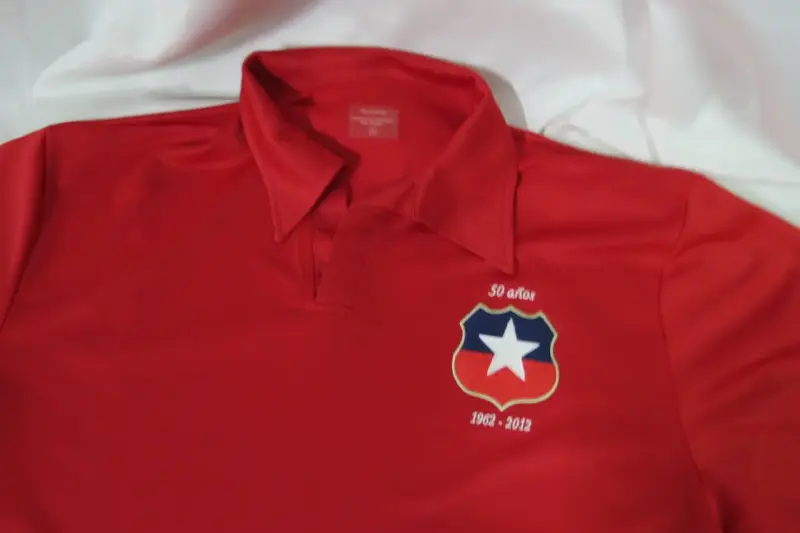 Camiseta Oficial Mundial de Fútbol Chile 1962 XL - 6