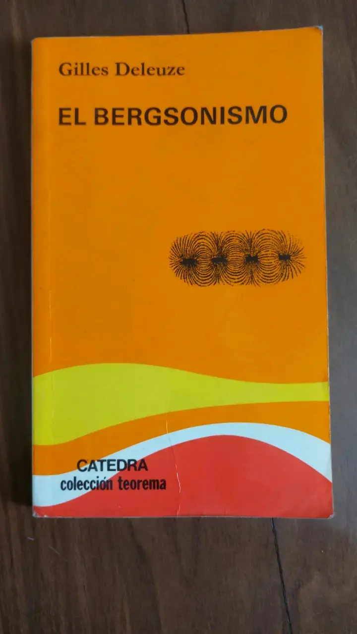 Libro 'El Bergsonismo' de Gilles Deleuze - 1