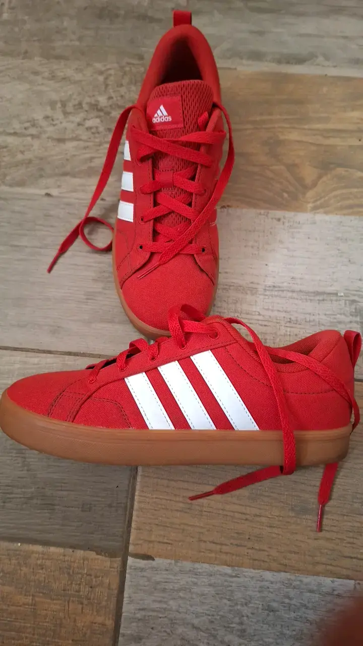 Zapatillas deportivas rojas Adidas para hombre - 4