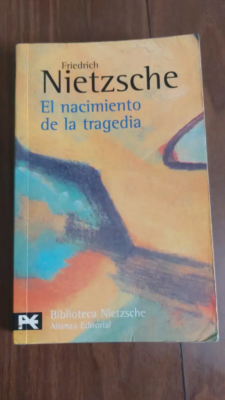 Libro 'El nacimiento de la tragedia' de Nietzsche - 1