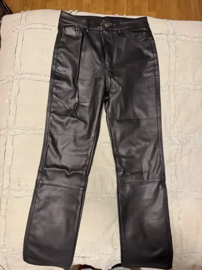 Pantalones de cuero sintético H&M - miniatura 1