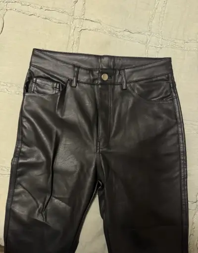 Pantalones de cuero sintético H&M - miniatura 2