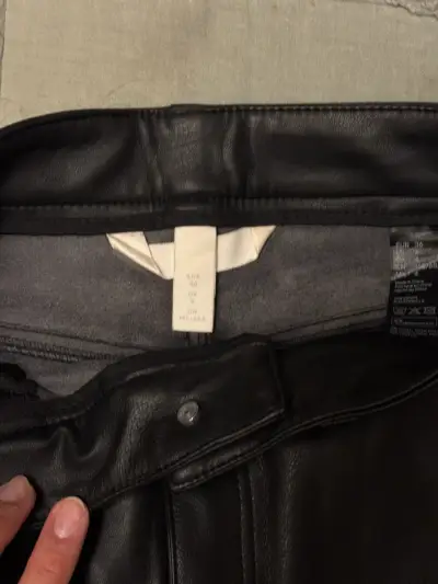 Pantalones de cuero sintético H&M - miniatura 3