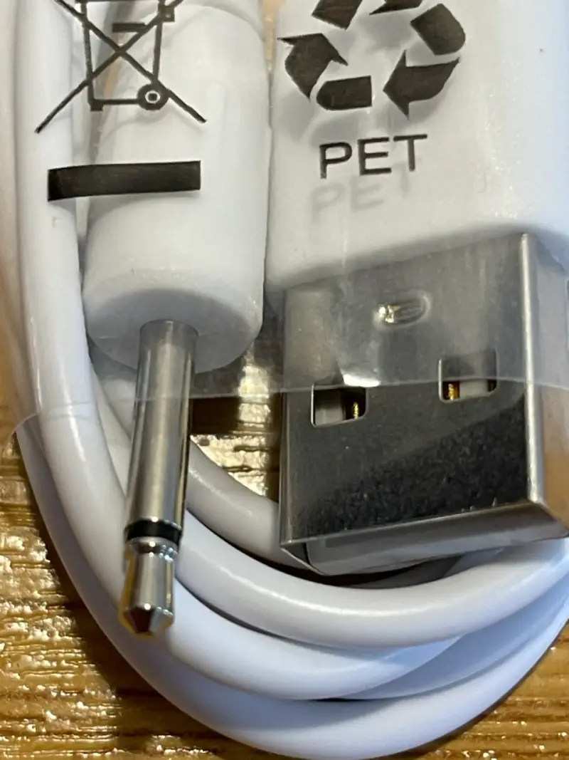 cable monoaural (TS) a USB - 1